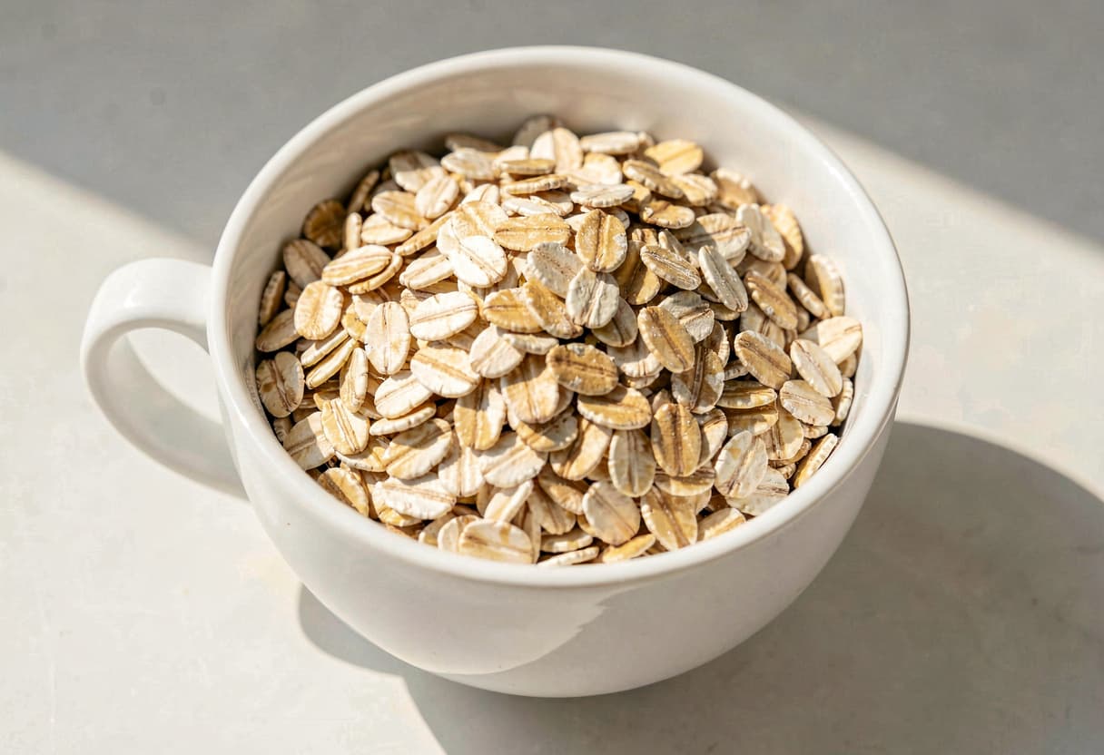 ½ Cup Rolled Oats (Dry)