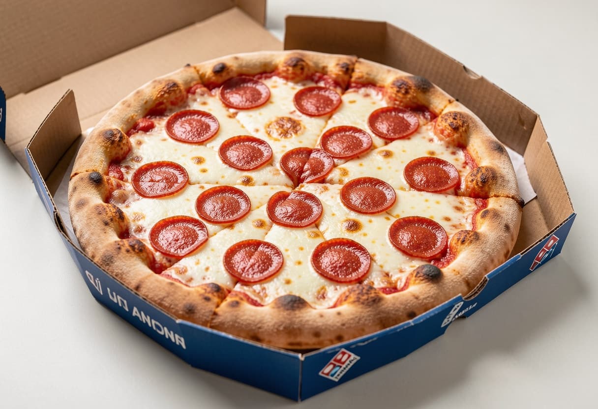 Domino's Medium Pepperoni Pizza