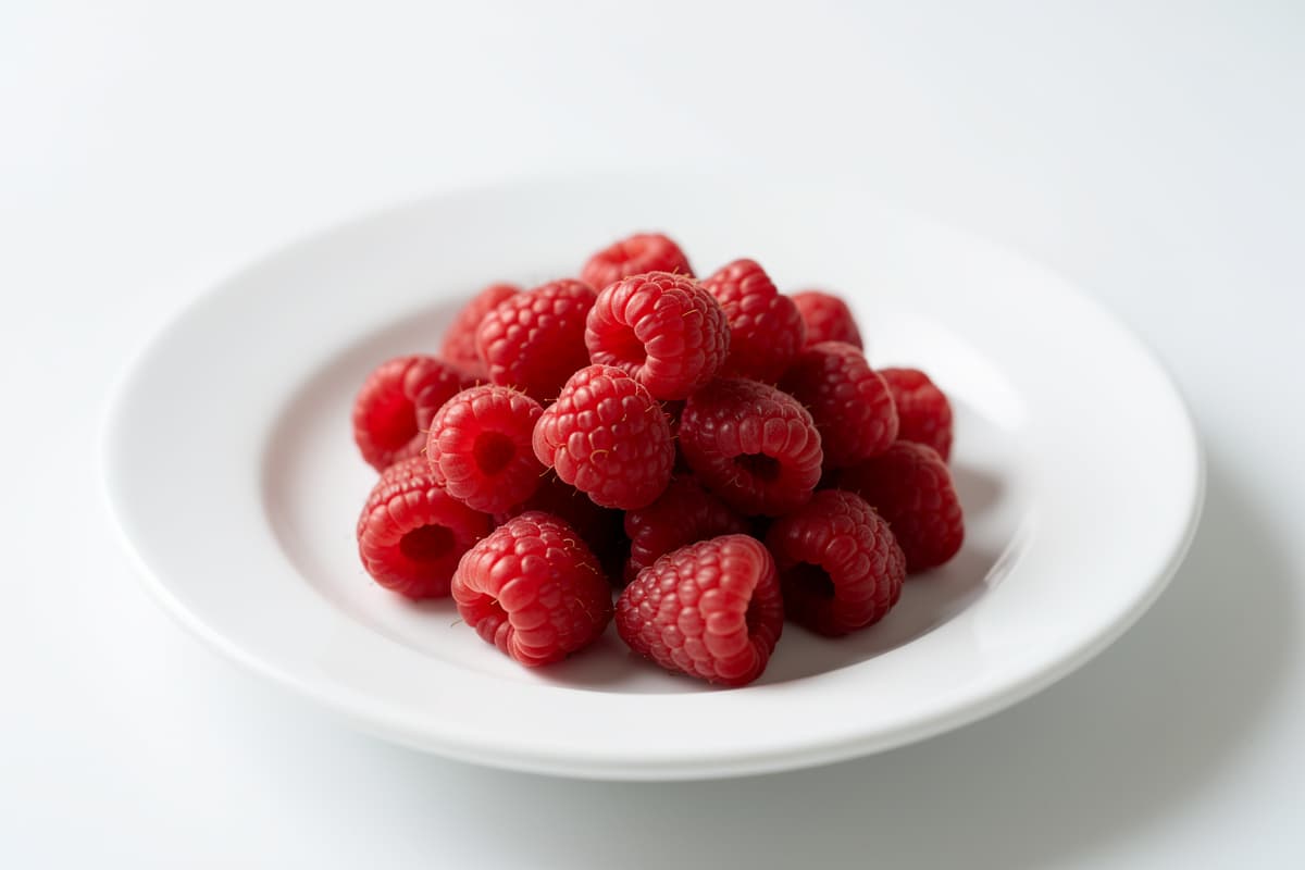 Cup Of Raspberries