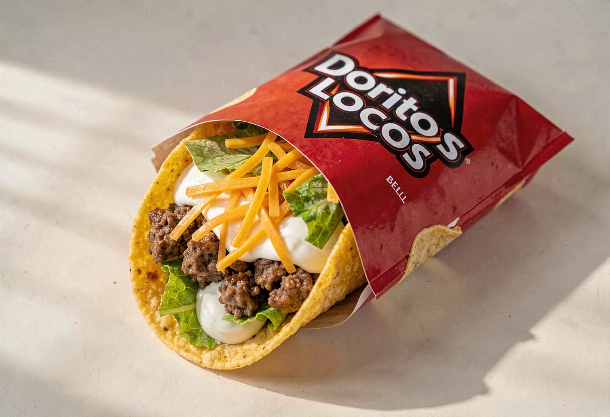 Taco Bell Doritos Locos Taco