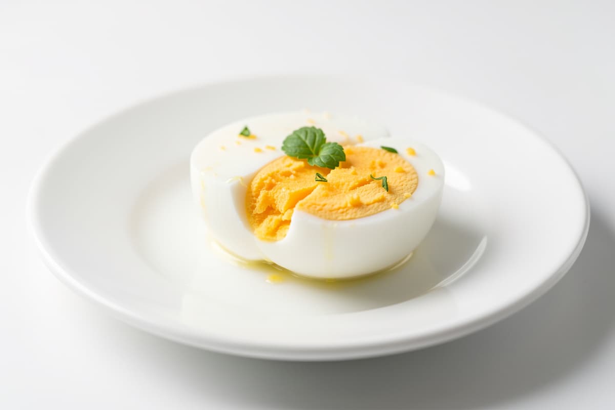 Egg White Hard Boiled