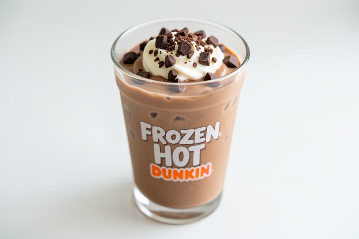 Frozen Hot Chocolate Dunkin