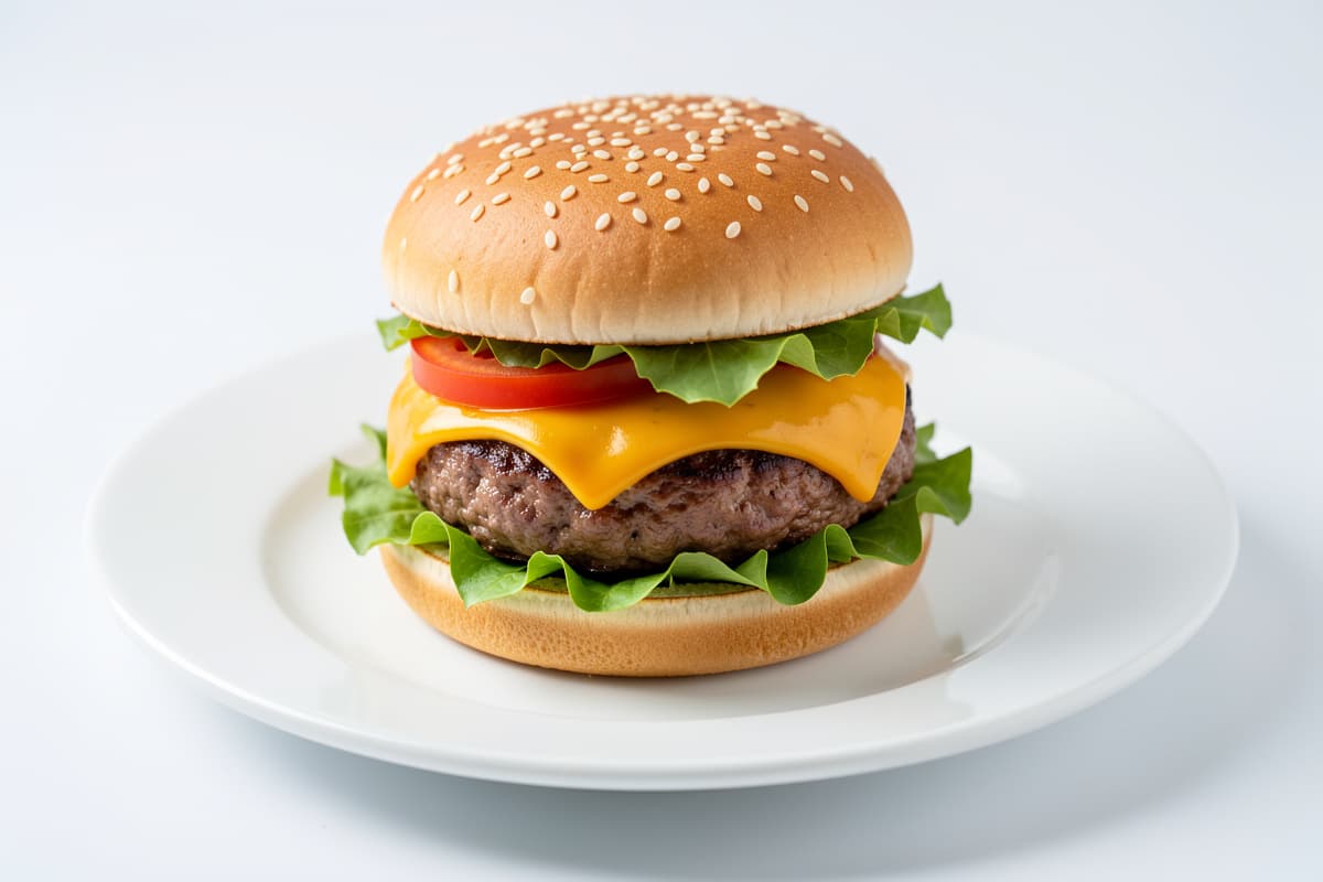 Homemade Cheeseburger