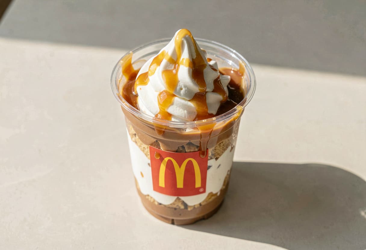 McDonald's Caramel Sundae