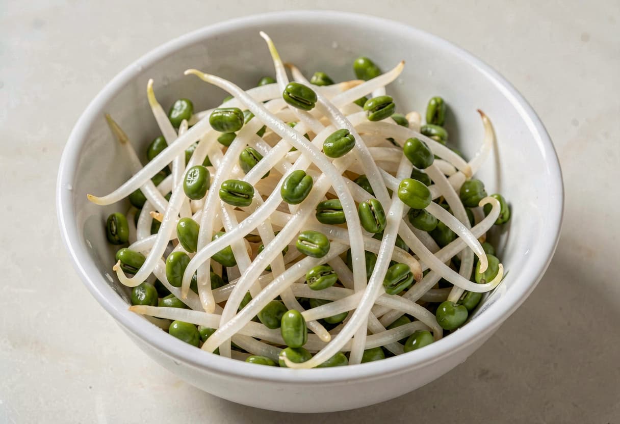 Mung Bean Sprouts, Raw