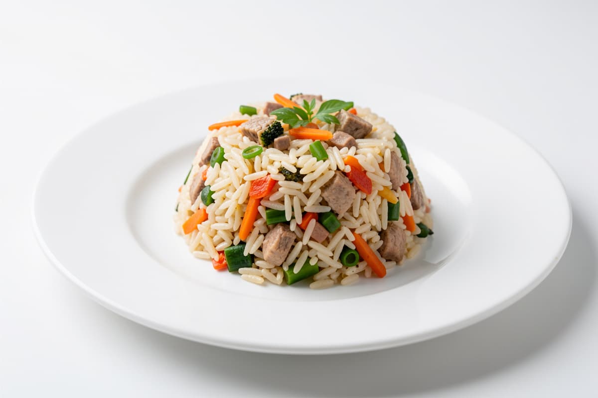 Rice Cooked