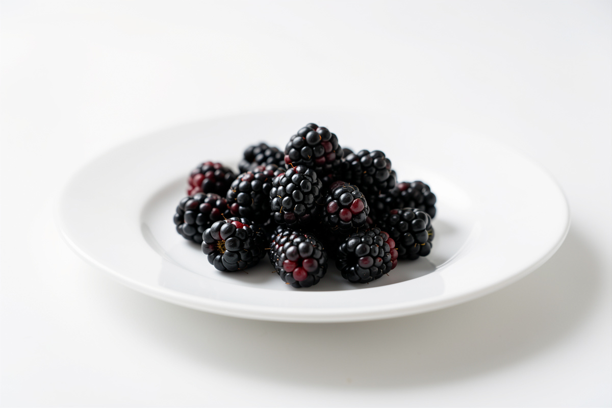 6 Ounces Of Blackberries