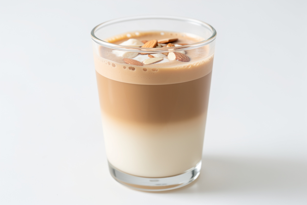 Caffe Latte With Almond Milk
