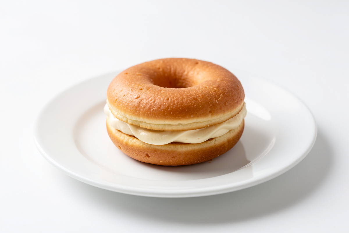 Cream Filled Donut