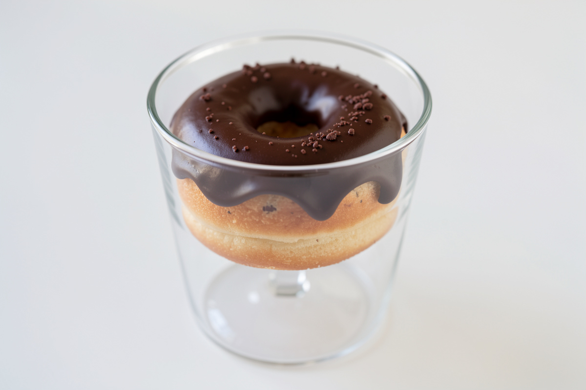 Donut With Chocolate Frosting
