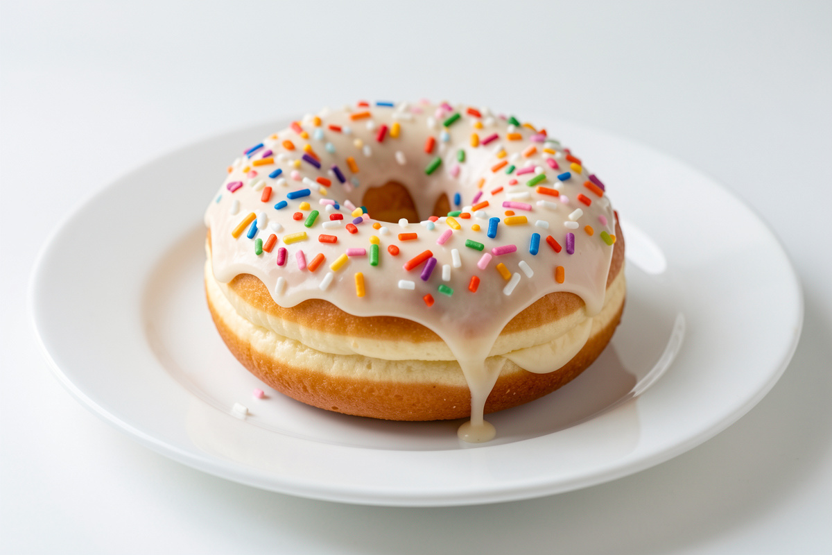 Dunkin Donut Boston Cream Donut