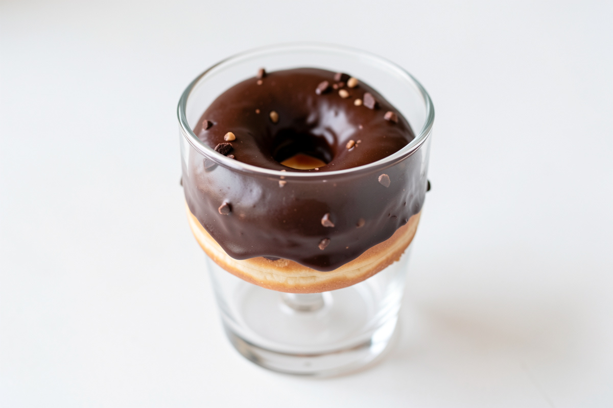 Dunkin Donuts Chocolate Glazed Donut