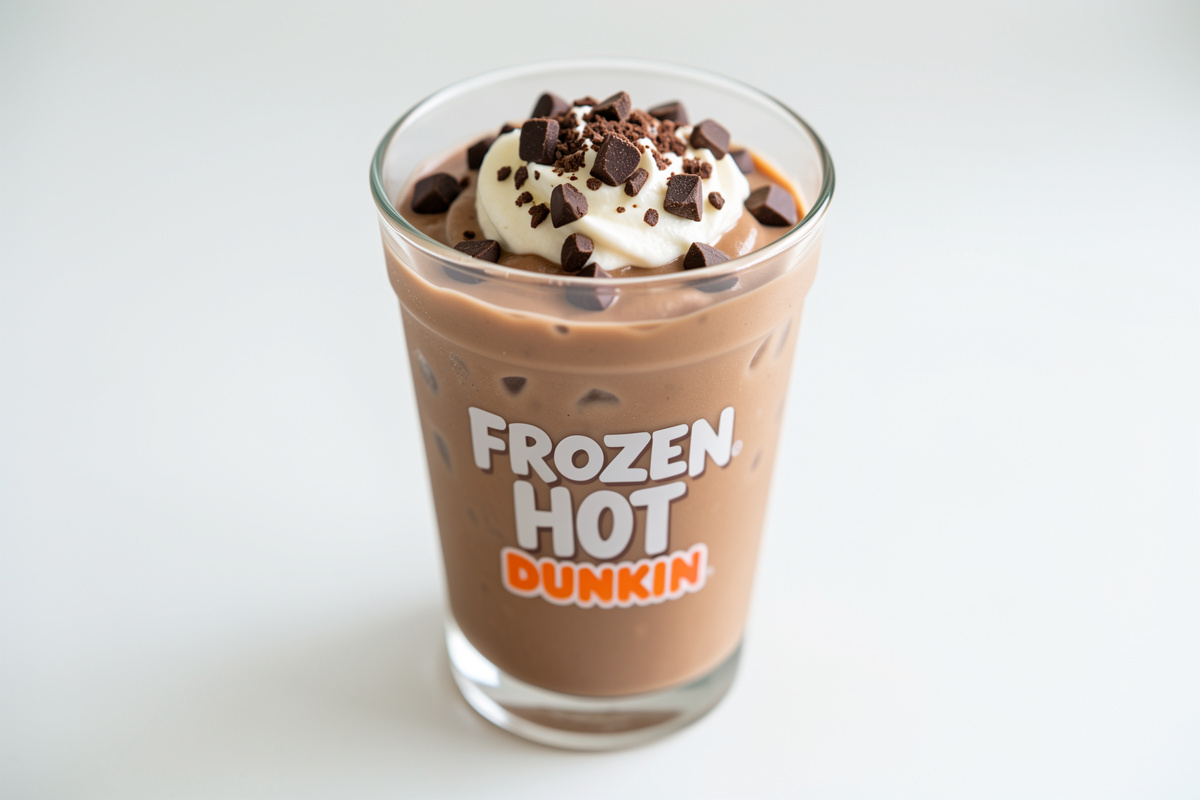 Frozen Hot Chocolate Dunkin