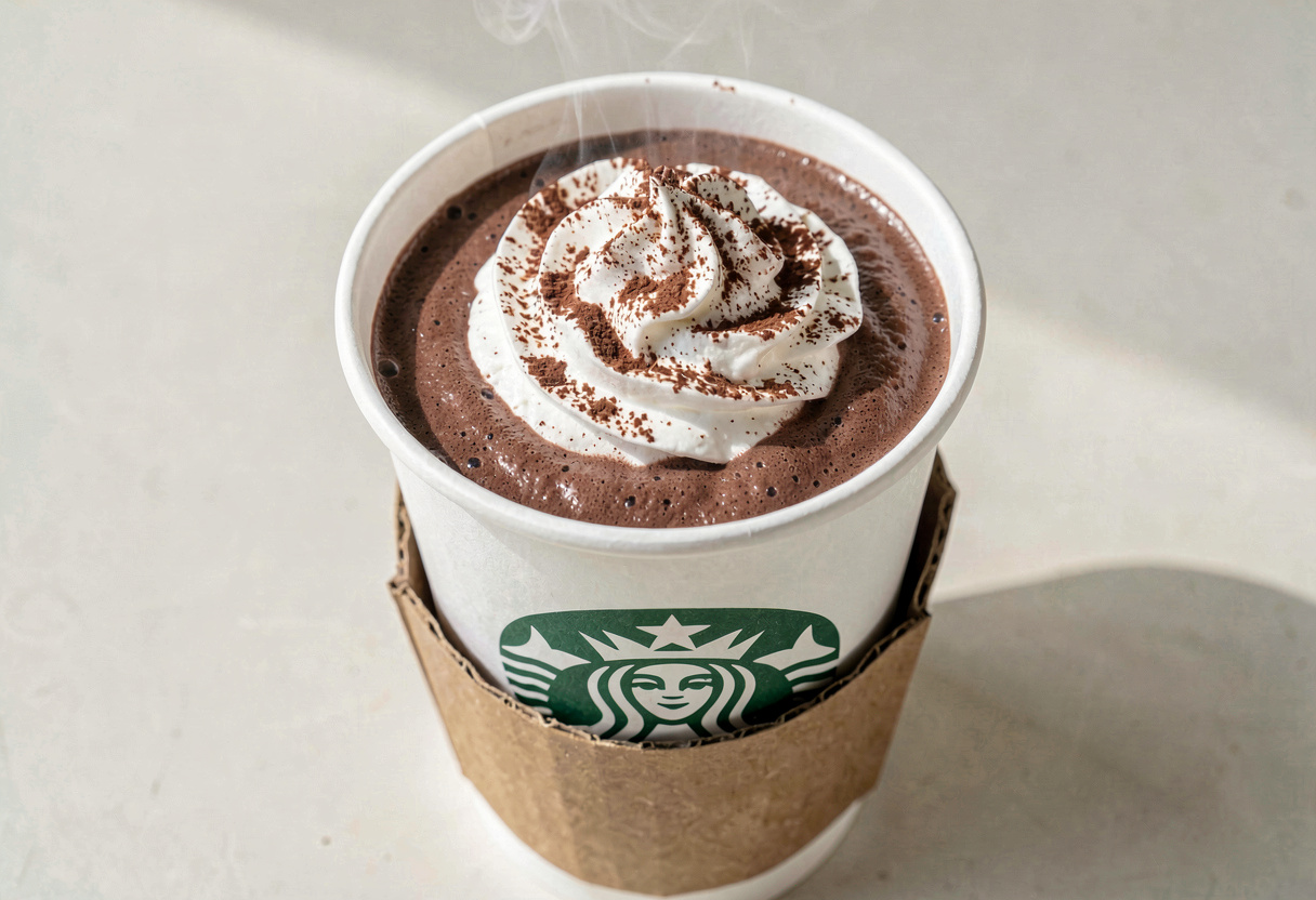 Starbucks Hot Chocolate (Grande, 2% Milk)