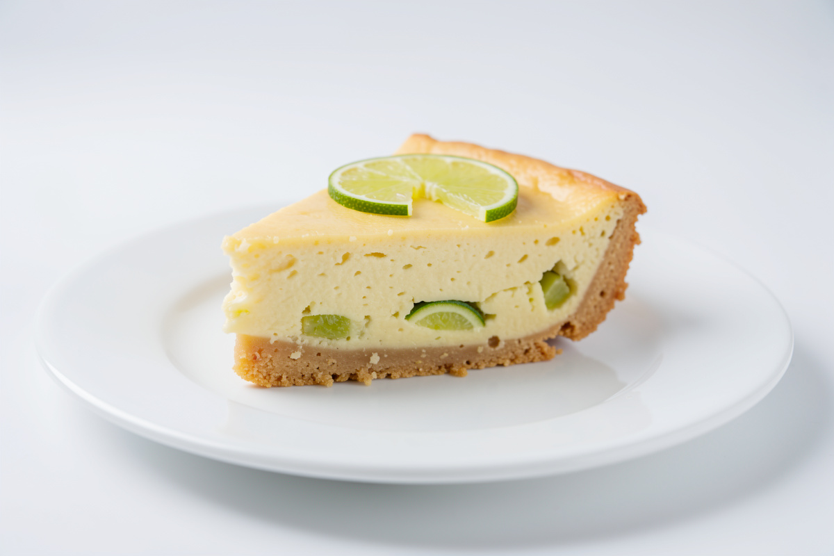 Key Lime Pie Slice