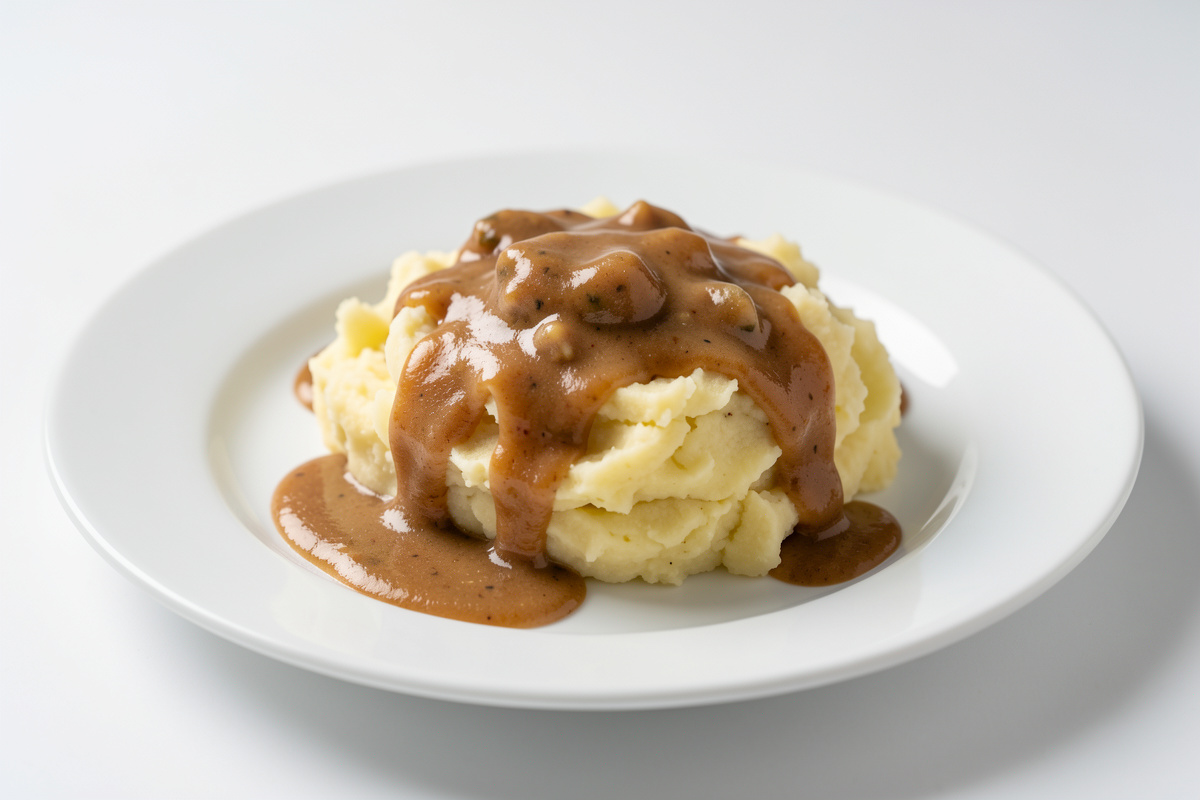 Mashed Potatoes And Gravy