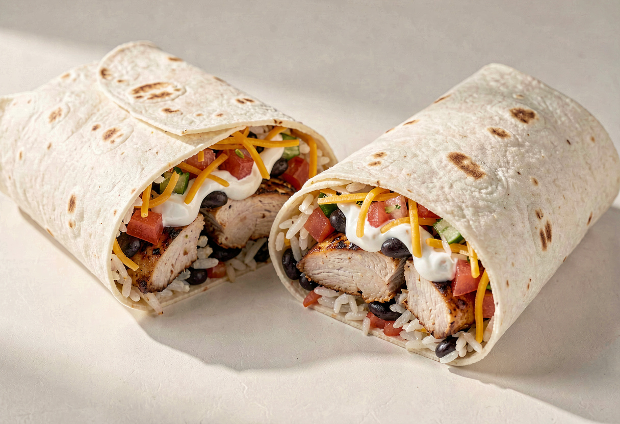 Moe's Southwest Grill Chicken Burrito