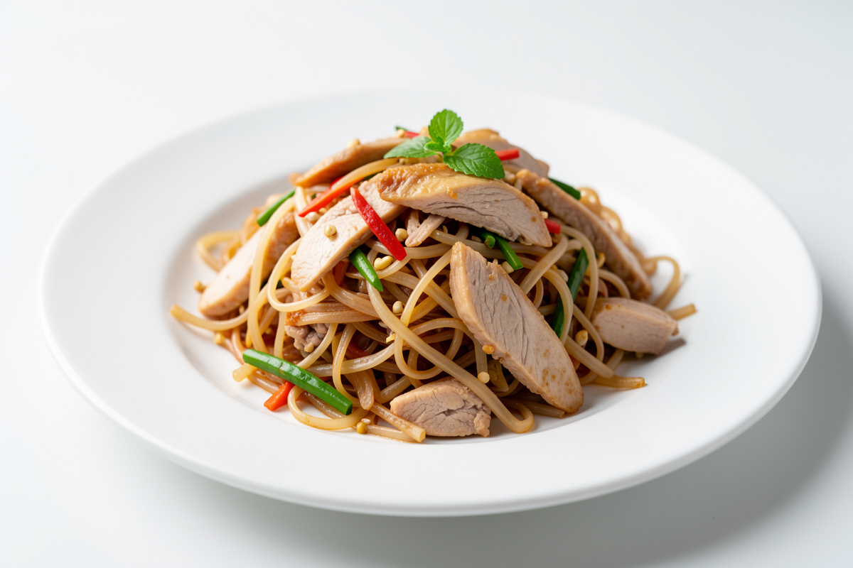 Pad Thai With Chicken