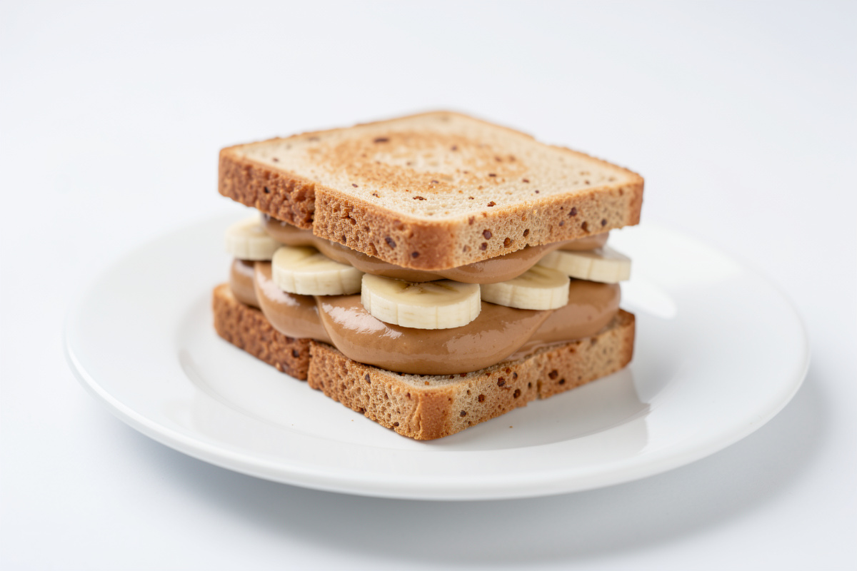 Peanut Butter Banana Sandwich