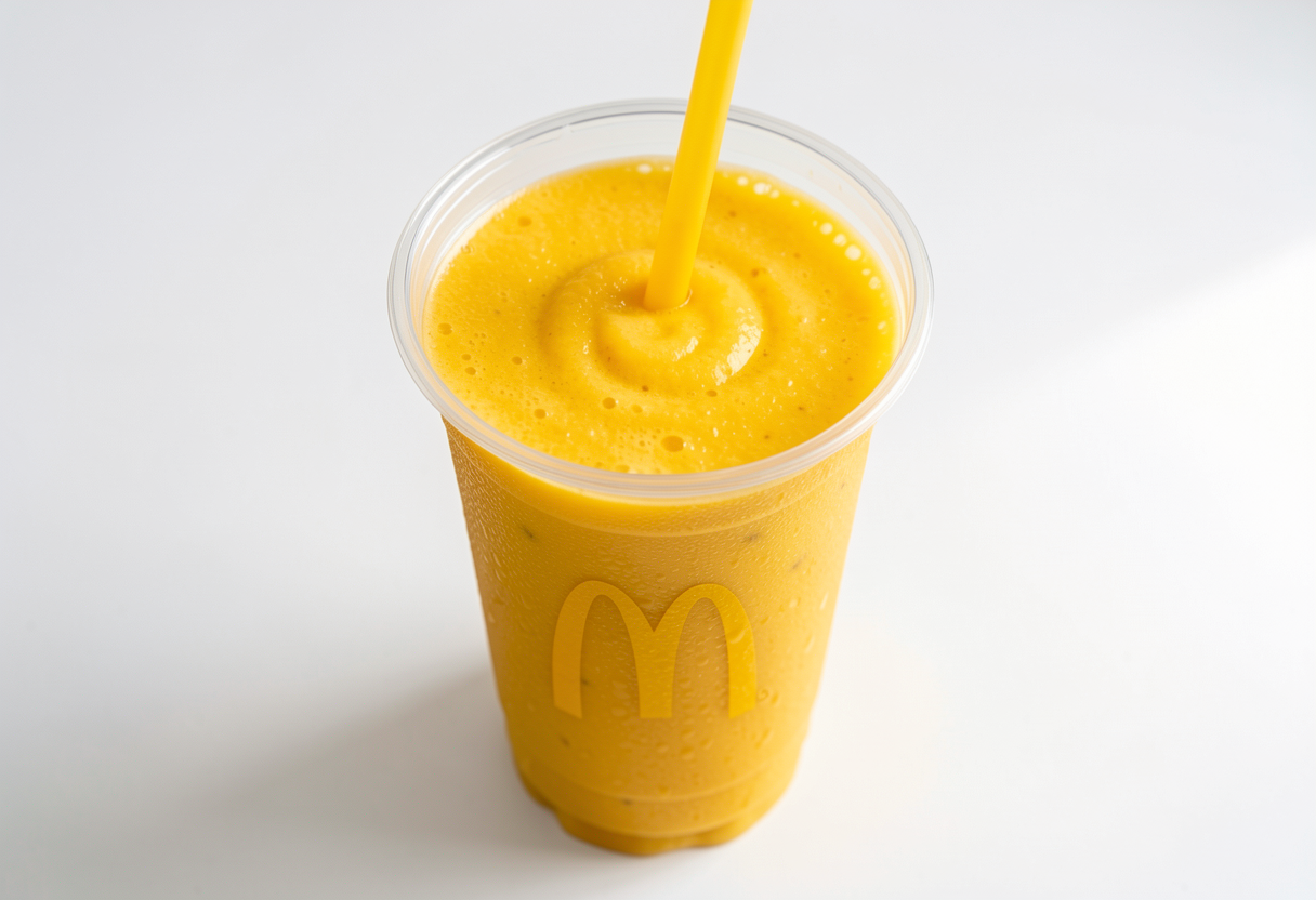 McDonald's Medium Mango Pineapple Smoothie