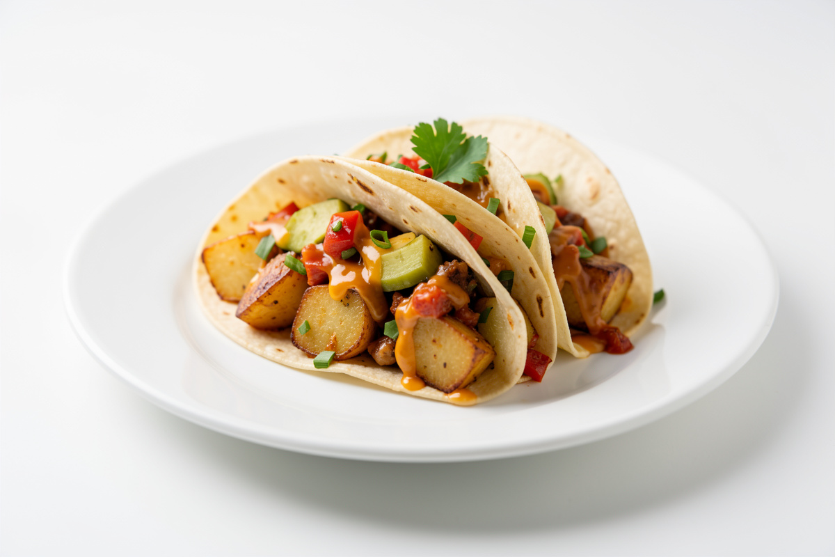 Spicy Potato Soft Taco