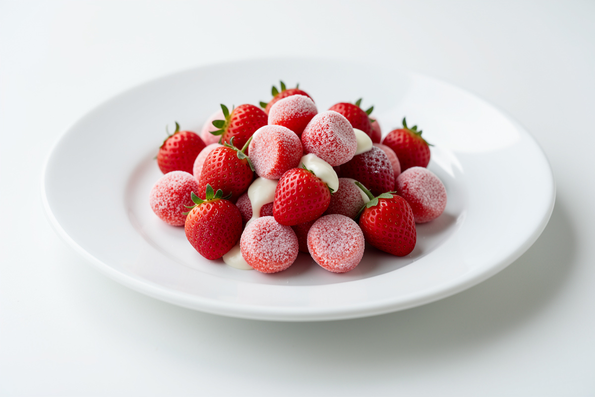 Strawberries And Cream Cough Drops