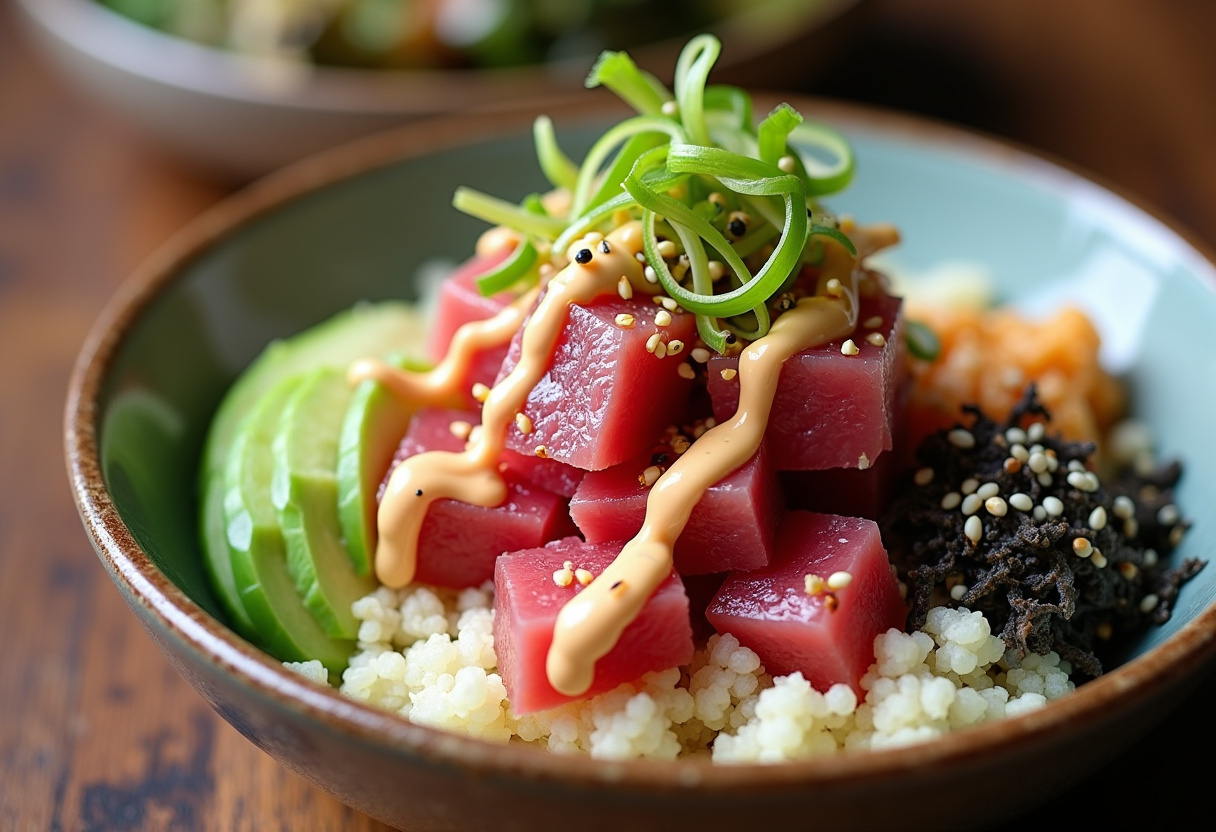 Keto Poke Bowl